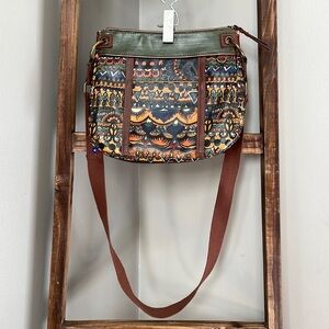 Sakroots “Peace” crossbody bag. Excellent condition.